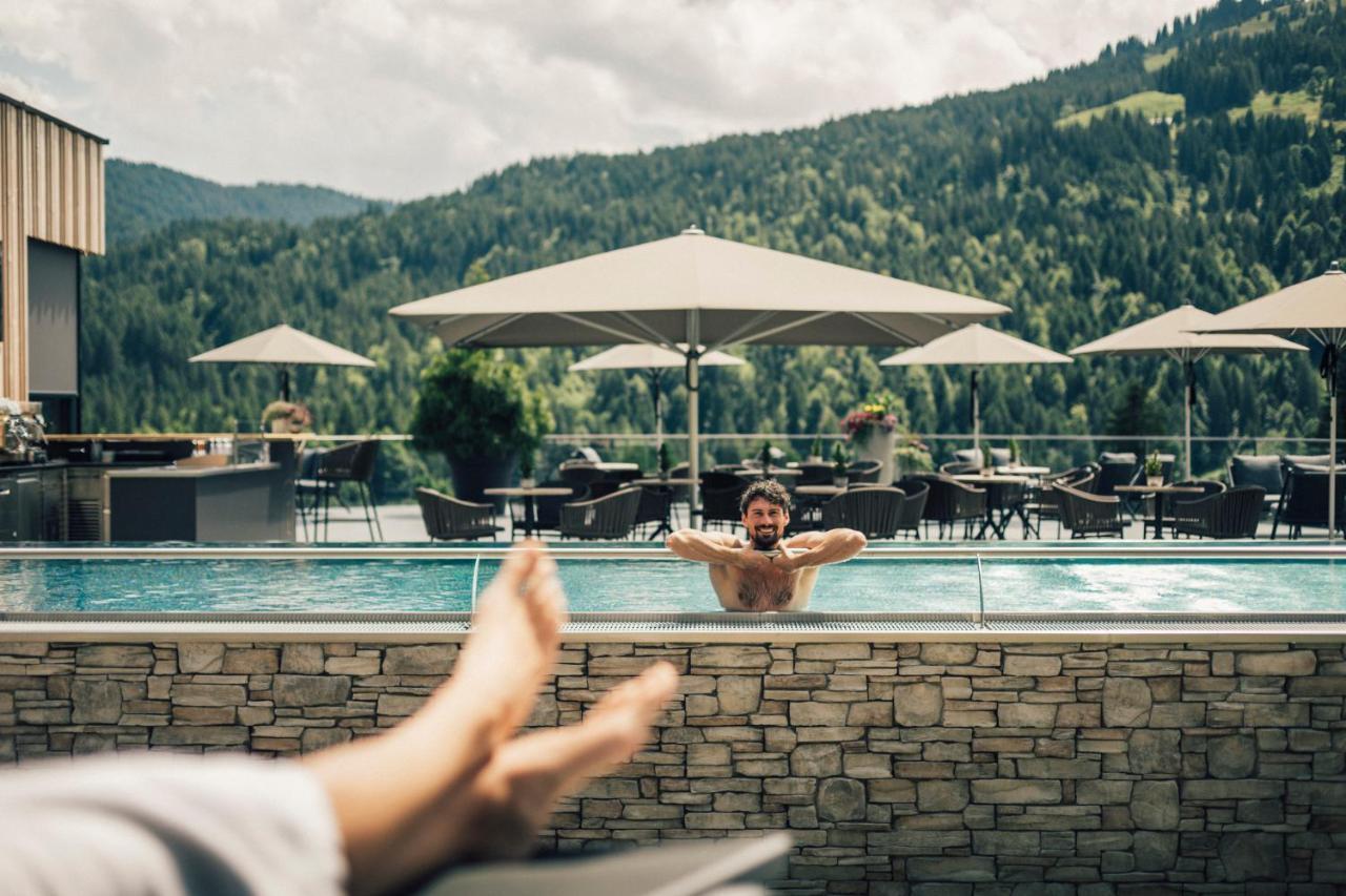 Torghele'S Wald & Fluh Hotell Balderschwang Exteriör bild