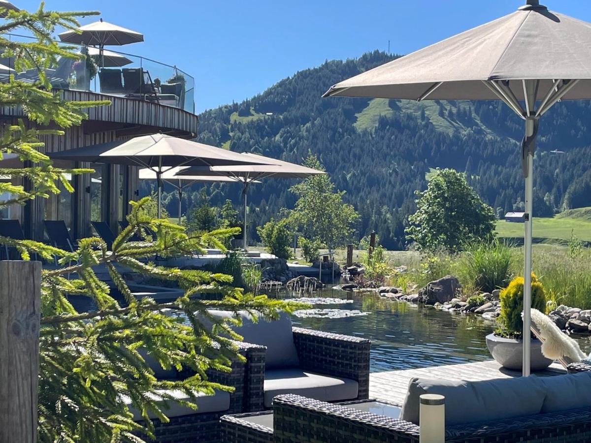 Torghele'S Wald & Fluh Hotell Balderschwang Exteriör bild